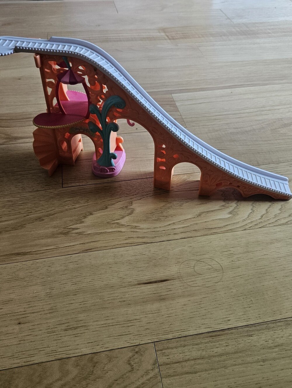 2007 My Little Pony Ponyville Sweet Sundae Amusement Park Roller Coaster b309